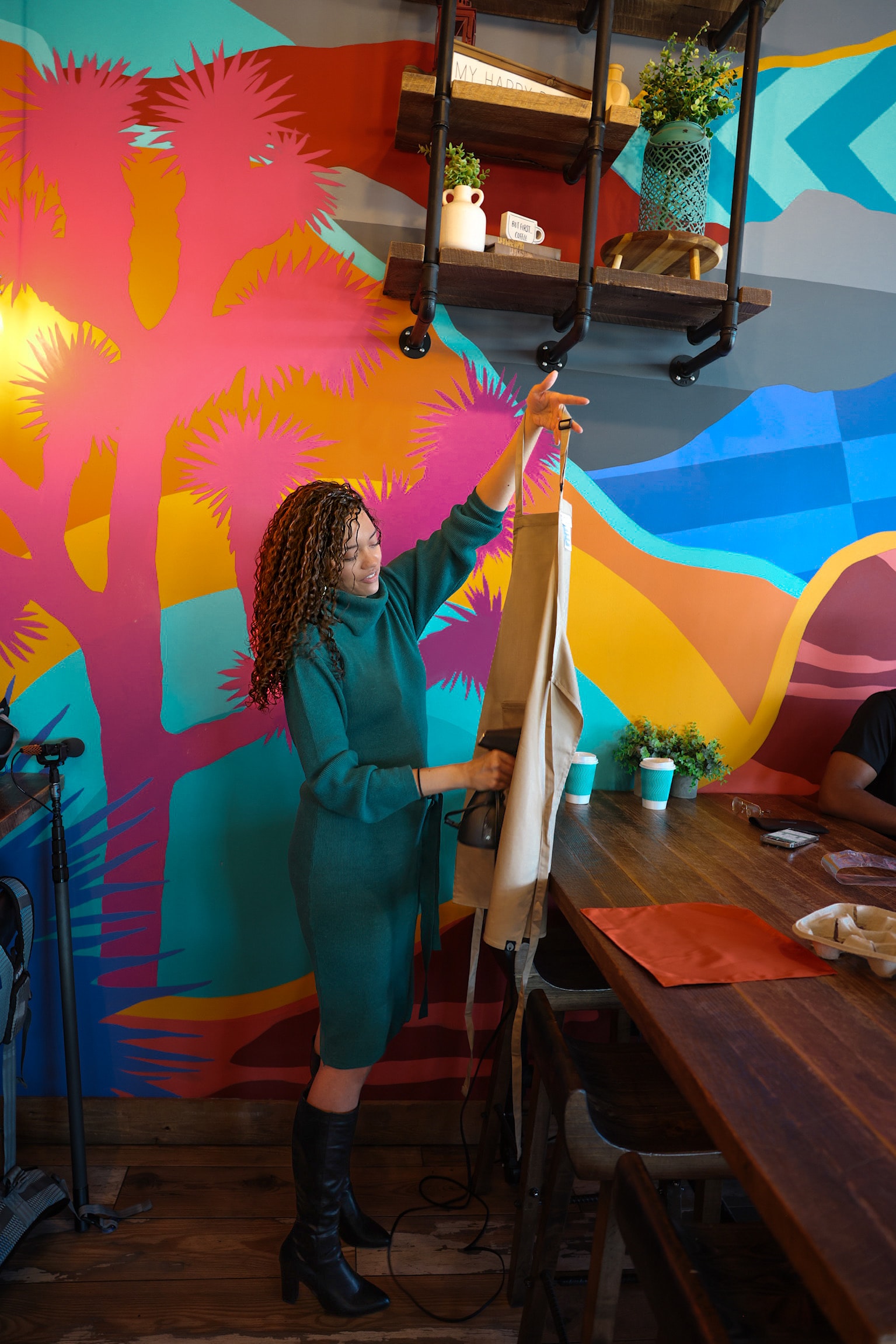 Happy Mishaps — Genae Anderson On Set