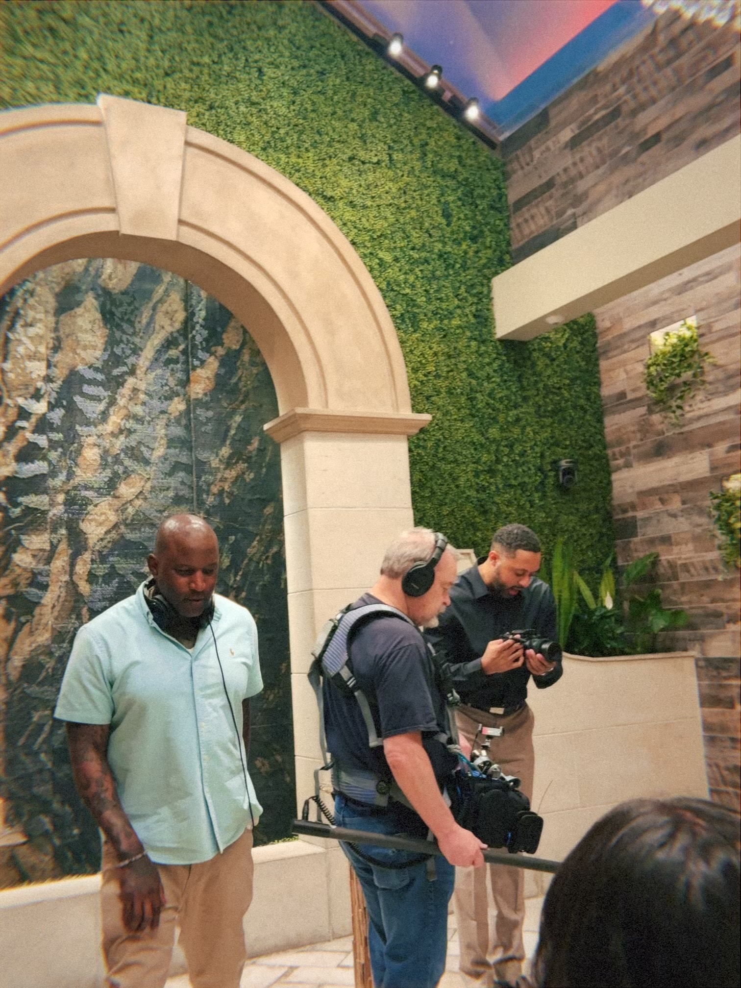 Happy Mishaps — A Focused Moment on Set